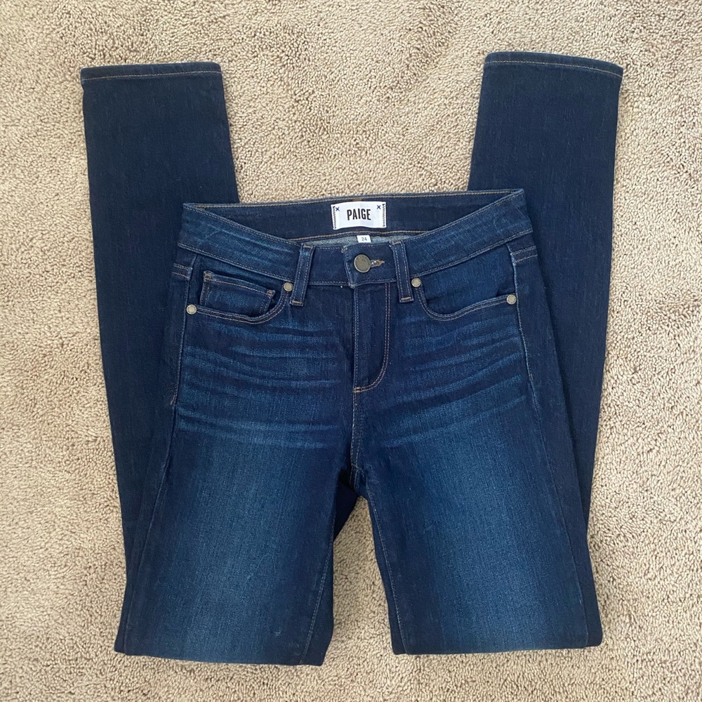 PAIGE Skyline Skinny Jeans Size 24